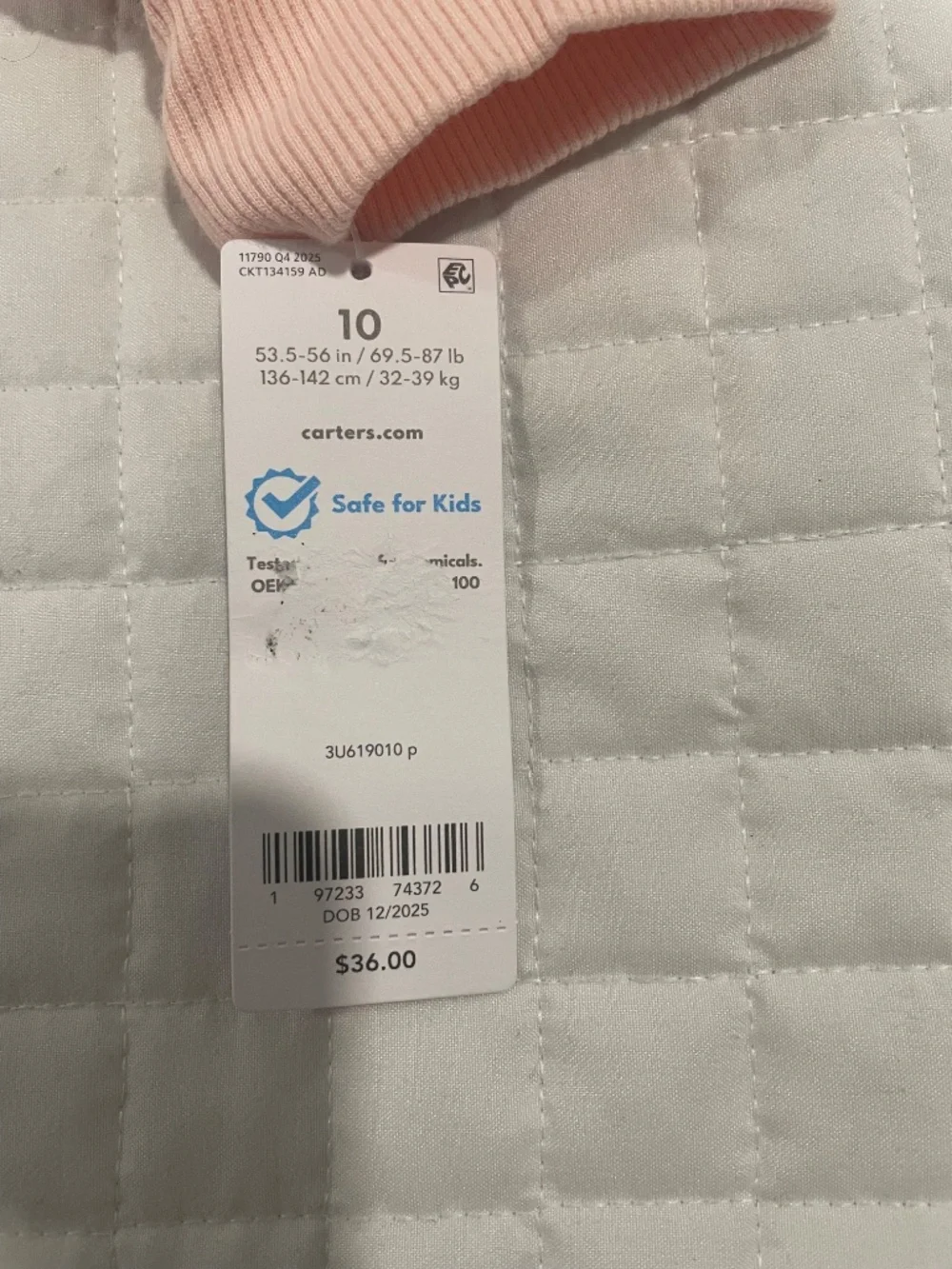Carter's Girl's Long Sleeve Sweater